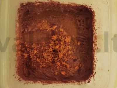 Naminiai imbieriniai šokoladiniai sausainiai su muskato riešutu Žingsnis 1