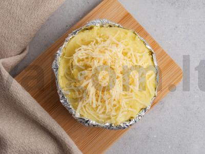 Folijoje kepta bulvių košė Žingsnis 5