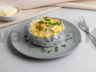 Folijoje kepta bulvių košė Žingsnis 6