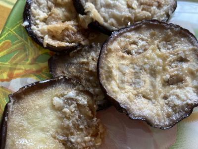 Baklažanai su sūriu ir česnakais Žingsnis 1