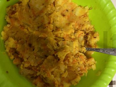 Bulvės "Valtis" Žingsnis 4
