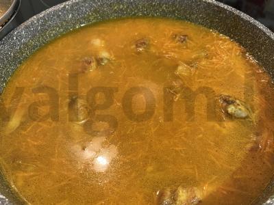 Kario ryžiai su vištiena Žingsnis 4