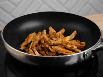 Soba su sezamų aliejumi ir rūkyta paprika Žingsnis 2