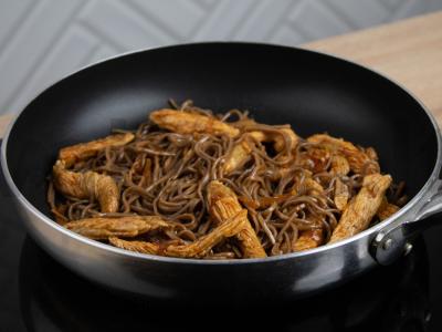 Soba su sezamų aliejumi ir rūkyta paprika Žingsnis 3
