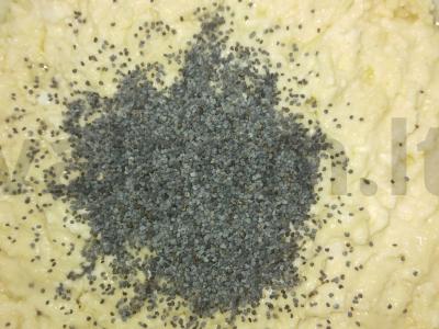 Varškės vafliai su aguonomis Žingsnis 3