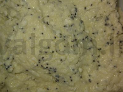 Varškės vafliai su aguonomis Žingsnis 4