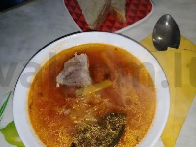 Barščiai Kubanė pagrindine nuotrauka