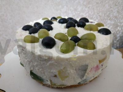 Įvairiaspalvis želė tortas ant "Broken Glass" biskvito pagrindine nuotrauka