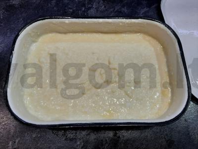 Desertas varškės apkepas Žingsnis 2