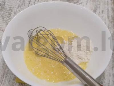 Dietinis kokosų suflė Žingsnis 2