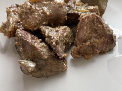 Kalakutienos kepenėlės su grietine pagrindine nuotrauka