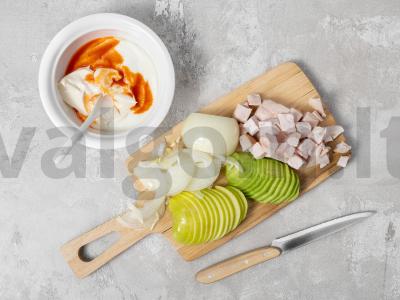 Kukurūzų ir avokadų salotos Žingsnis 1