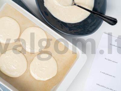 Vasario 14 d. laimės sausainiai Žingsnis 3