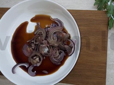 Salotos "Žiemos dovana" Žingsnis 2