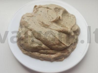 Paštetas su tofu sojų sūriu ir petražolėmis pagrindine nuotrauka