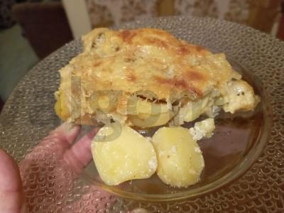 Širdingas bulvių gratinas pagrindine nuotrauka