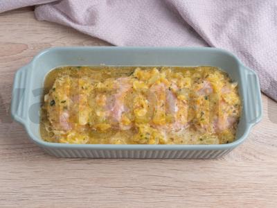 Vištienos kukuliai su mandarinų ir šviežių čiobrelių marinatu Žingsnis 5