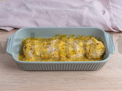 Vištienos kukuliai su mandarinų ir šviežių čiobrelių marinatu Žingsnis 6