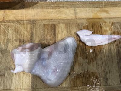 Sparneliai su bulvėmis orkaitėje Žingsnis 1