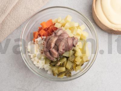 Olivier su pienu Žingsnis 2