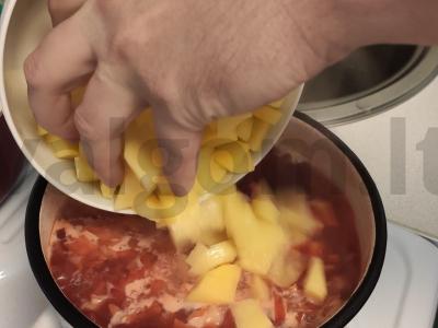Barščiai su burokėliais be kepimo Žingsnis 3