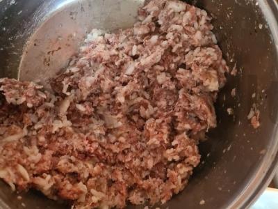 Kiaulienos mėsos kukuliai Žingsnis 3