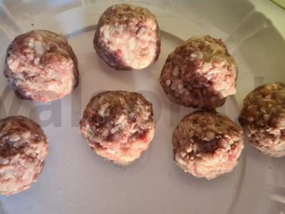 Kiaulienos mėsos kukuliai Žingsnis 4