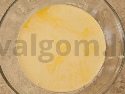 Didžiuliai mėlynių keksiukai Žingsnis 2