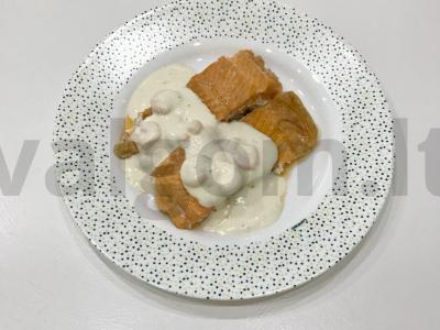 Orkaitėje keptas upėtakis pagrindine nuotrauka