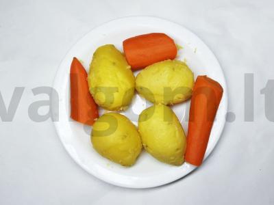 Gardžios žuvies salotos Žingsnis 2