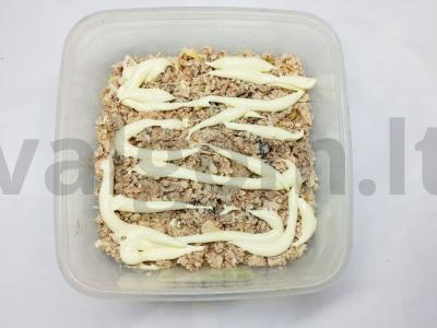 Gardžios žuvies salotos Žingsnis 4