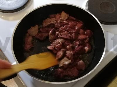 Vištienos kepenėlės karališkosios Žingsnis 4