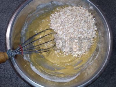 Avižiniai sausainiai su soda ir sultenėmis Žingsnis 2