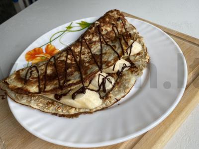 Avižiniai dribsniai su bananais pagrindine nuotrauka