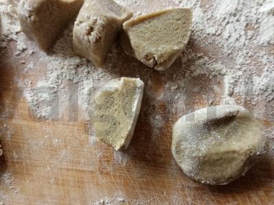 Mantas iš ruginių miltų su švelnia vištienos malta mėsa Žingsnis 3