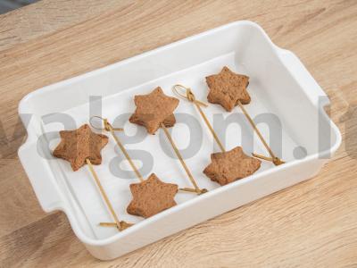 Imbieriniai meduoliai ant lazdelės Žingsnis 3