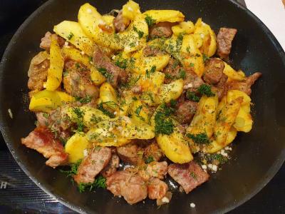 Ojahuri su kiauliena ir prieskoniais Žingsnis 5