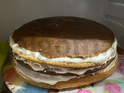 Kreminis tortas su sviestiniu kremu Žingsnis 5