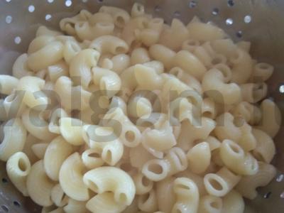 Flotsam makaronai su daržovėmis Žingsnis 2