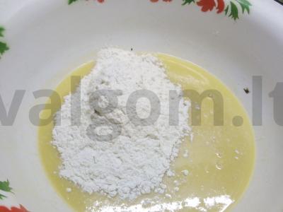 Arbatos pyragėliai Žingsnis 1