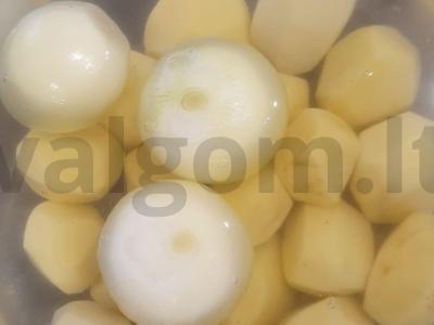 Grybų tyrės sriuba. Žingsnis 1