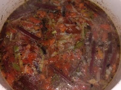 Barščiai su burokėliais Žingsnis 4