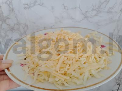 Sūrio vyniotinis iš sluoksniuotos tešlos Žingsnis 1