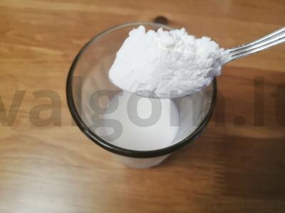 Vanilinis-kokosinis pudingas "Rafaelka" Žingsnis 2