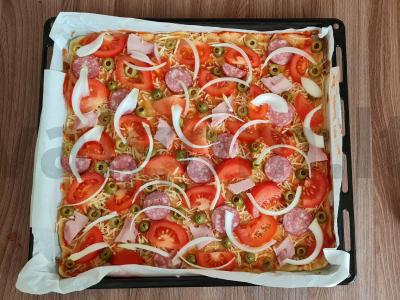 Pica su mieline tešla orkaitėje Žingsnis 5