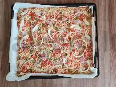 Pica su mieline tešla orkaitėje Žingsnis 6