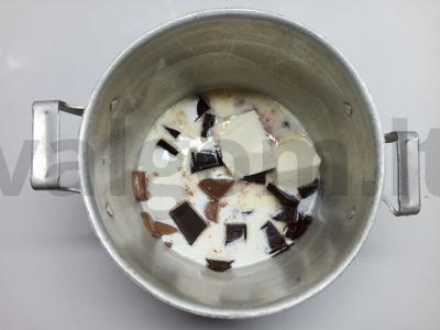 Šokoladinis terino desertas Žingsnis 3