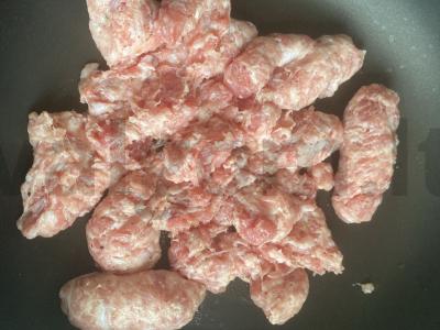 Farfalle a la bolognese. Žingsnis 2