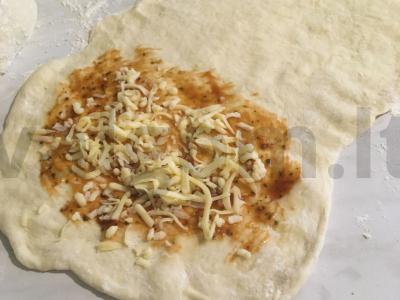 Naminė calzone Žingsnis 5