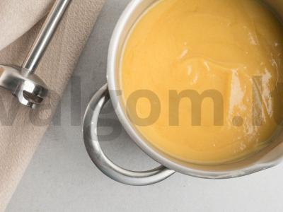 Persikų tyrė su citrinų sultimis Žingsnis 3